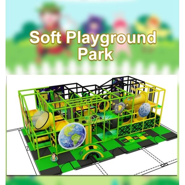 Amusement Park Soft Play Area Kids Slide Games Children Indoor Playground Equipment