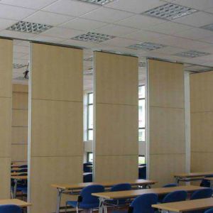 Soundproof Office Partition Walls Glass Sliding Door Environmental Protection