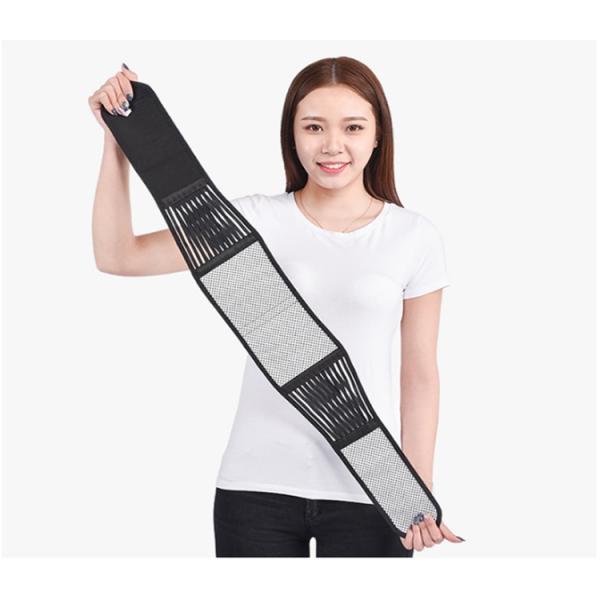 Self Heating Abdominal Waist Back Support Belt Tourmaline Materials Eco - Friendly