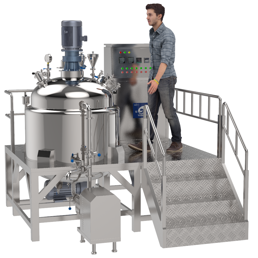 Cheap Homogenizing Emulsifier Mixer Machine for Liquid Soap Detergent Shampoo Blending Mixing Tank for sale