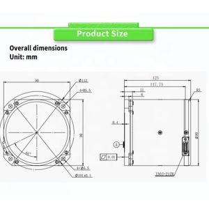 RS422 Output Form UNIVO UBTS500Y Fiber Optic Gyroscope for Railway Track