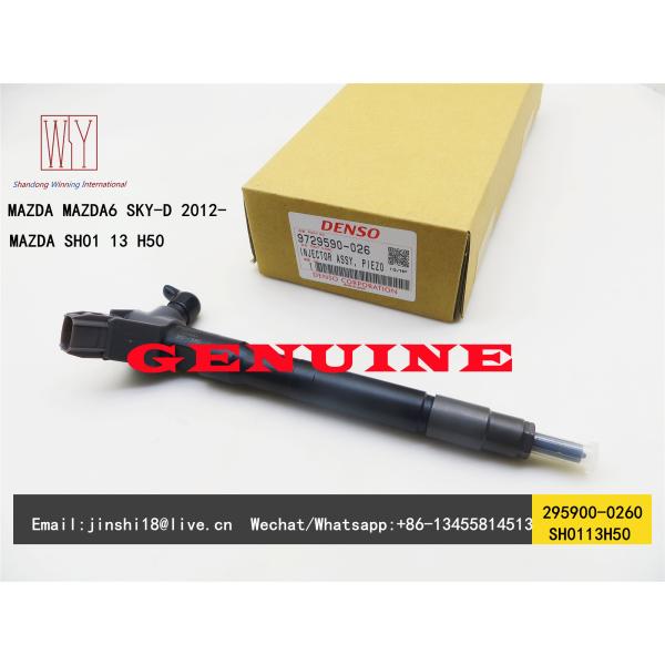 Quality Denso Genuine Piezo Fuel Injector 295900-0260 SH0113H50 SH01-13H50 FOR MAZDA CX-5 ENGINE wholesale