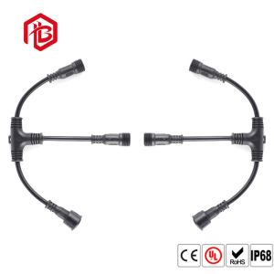 3000 Times 5 Pin IP65 T Type Waterproof Connectors