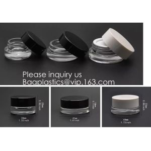 Child Resistant Glass Storage Jar, Herb Storage Glass Container, Child proof