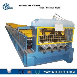 18-22 Stations Deck Sheet Forming Machine with Accurate Hydraulic Cutting