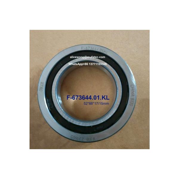 F-673644.01.KL F-673644 auto gearbox bearings deep groove ball bearings 52*88*17