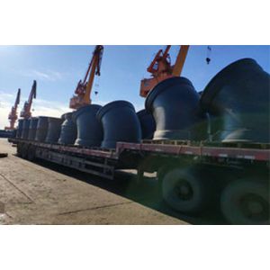 Welding Connect Pipe 420 / MPa Ductile Iron Pipe Bends