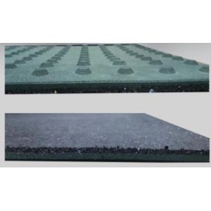 Durable Blindway Rubber Mat Tactile Paving Flooring Mat 60*100cm Custom color