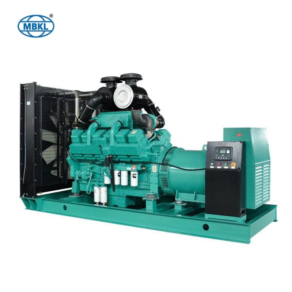 Open Type 625KVA 500KW Cummins Diesel Generator Sets