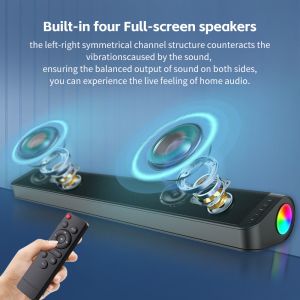 TV Sound Bar Home Theater System with Bluetooth Speaker and Super Bass Sound