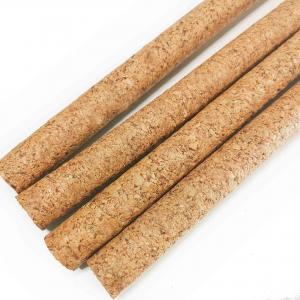 China Waterproof Agglomerated Cork Rods Sticks For Making Cork Stoppers 640mm on sale