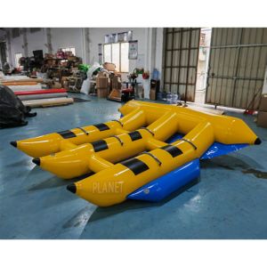 Factory Air Sealed Towable Inflatable Flying Fish Floating Banana Boat