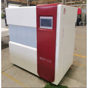 China Red White Carbon Steel Household Sewage Treatment Plants Systems AO+MBR Process on sale