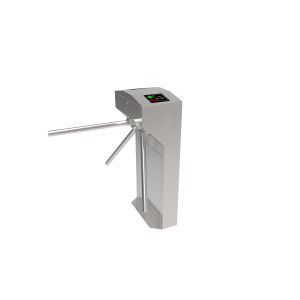 RFID Vertical Tripod Access Control Turnstile Gate Intelligent 3 Arm With Sensor