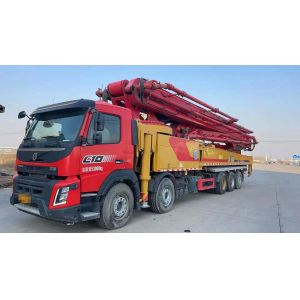 China Semi-Dry Shotcrete Type Sy 67 M Concrete Pump Truck for Precise Concrete Placement on sale
