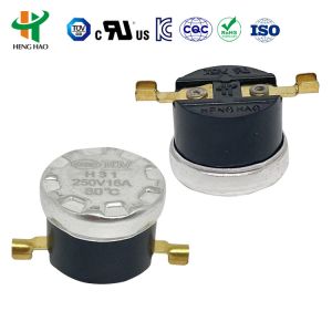 KSD301 Bimetal Thermostat Thermal Cut Off Switch with 250V 16A 0-250℃ Temperatur