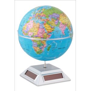 Rotating Solar Powered Globe Toys Solar Educational Toys OEM/ODM Welcomed