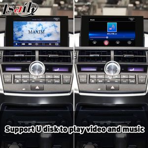 Android Auto Carplay Interface for Lexus NX300h NX200t NX 300h 200t F Sport Knob