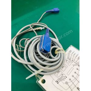 Nellcor DEC-8 Pulse Oximetry SpO2 Extension Cable For Welch Allyn Vital Signs