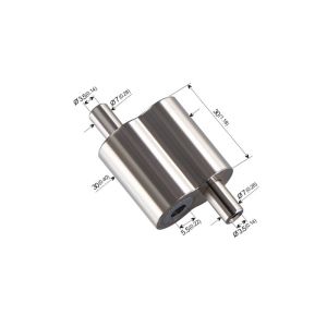 Zinc Alloy Big Size Dual Cross Cable Gripper For Wire Rope 3.0mm