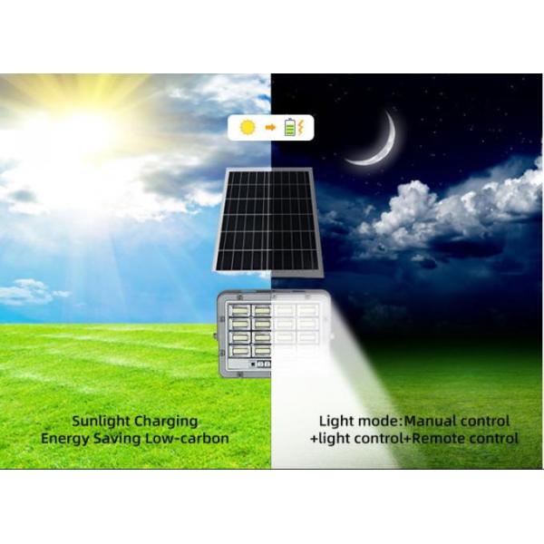 SMD Solar Powered LED Flood Light With Sensor Stadium Sports Field 20W 60W 4