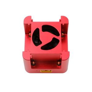 Alvins 4 Slot NP-F Battery Supper Fast Charger to USB C 100W with Freeze Fan for