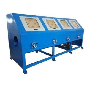 Cheap Safe Operating Automatic Buffing Machine , Sheet Polishing Machine PLC Control for sale