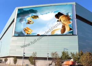 China 1/8 Scan Full Color Led Display Video Wall , Outdoor Led Screens With Linsn Or Nova Card on sale