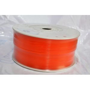 Red Color Polyurethane Round Belt , Wear resistant, oil resistant PU Urethane