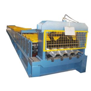 18-22 Stations Deck Sheet Forming Machine with Accurate Hydraulic Cutting