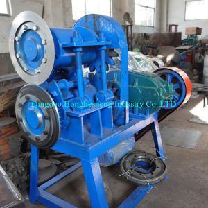 China Wear Resisting Waste Tire Strip Cutter 1t/h on sale