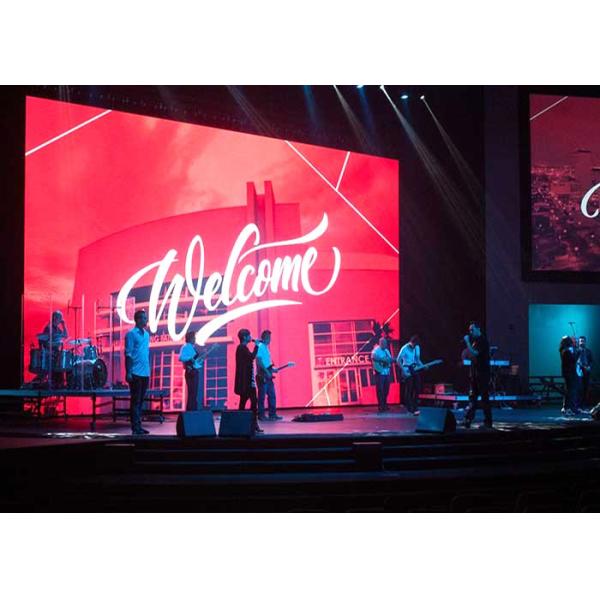 2.5mm Pixels 1000nits Indoor LED Screen 128x64 Dots For Events