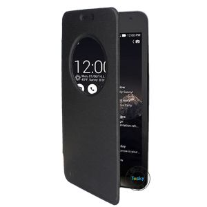 Luxury PU Leather Smart Window View SUPER Slim Flip Folio for Zonfone 5