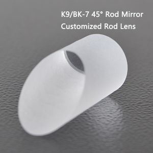 BK7/K9/ Borosilicate 3.3 Optical Glass Light Guide Rod Mirror