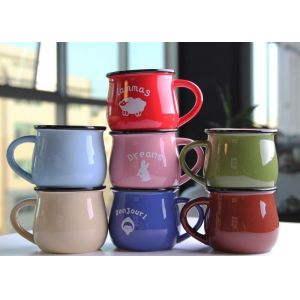 350CC Plain Porcelain Mugs