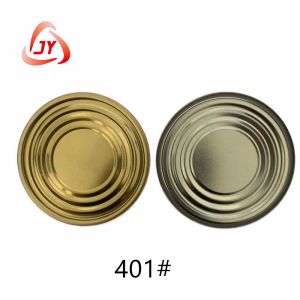 Cheap Tinplate Metal Lids TFS Hard Open Can Bottom Round Shaped 401# 99mm for sale