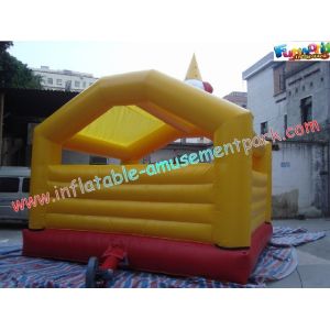Customized Kids Inflatable Clown House Commercial Bouncy Castles For Outdoor,
