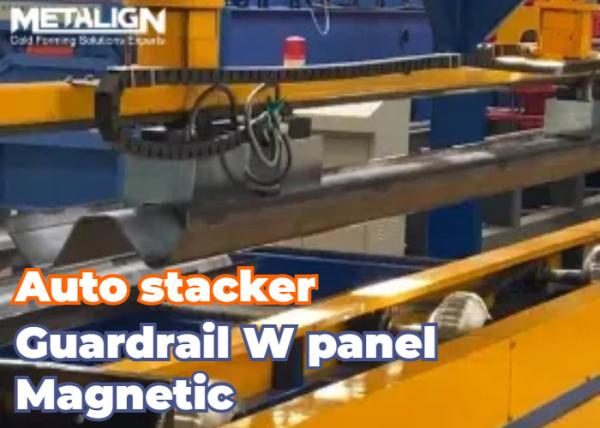 Quality Guardrail Panel Automatic Stacking Machine Servo Controlled wholesale