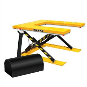 Fixed Lifting Platform U-type Platform Single Shear Lifting Electro-Hydraulic