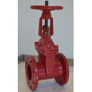 NRS ANSI DIN3352 F4 F5 Rubber Resilient Seated non-rising Stem Gate Valve