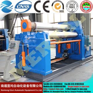 MCLW12NC-60*3500 Hydraulic 4 Roll Plate Rolling/bending Machine with CE Standard