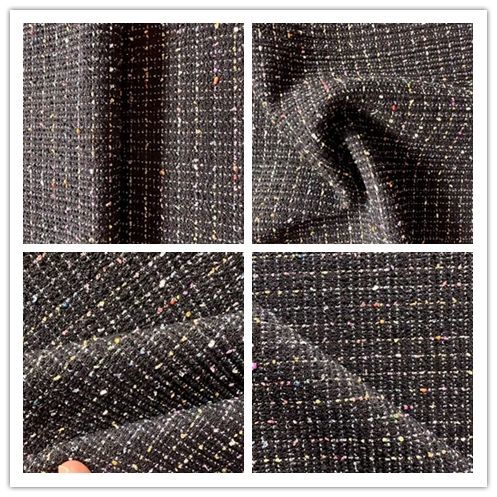 Polyester/Rayon/Spandex/Lurex Fashion Colorful Yarn Dyed Fabric for Lady′s Outwear