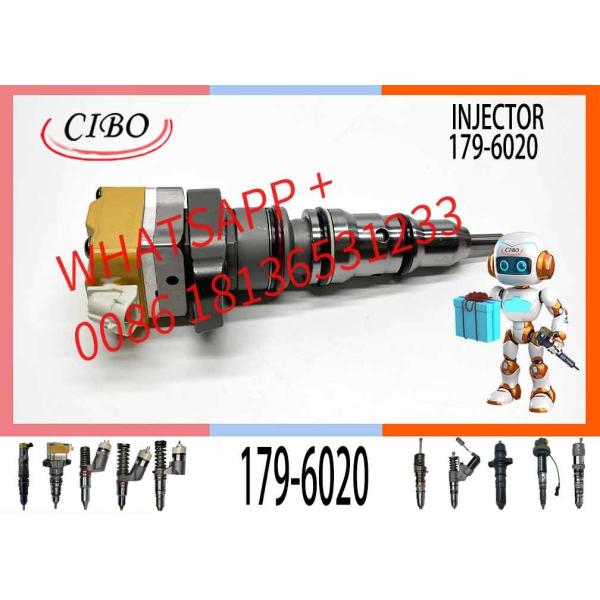 C+ 3412E Diesel engine common rail fuel injector 179-6020 174-7528 20R-0758 153-5938 injector
