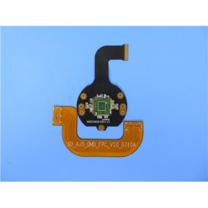 FPC PCBA Fabrication Impedance Flexible PCB Cable With FR4 Stiffener and