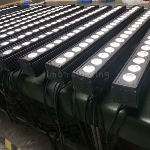 Indoor 18x18W RGBWAUV 6in1 Dot Matrix Control LED DMX Lighting Bar Wall Washer