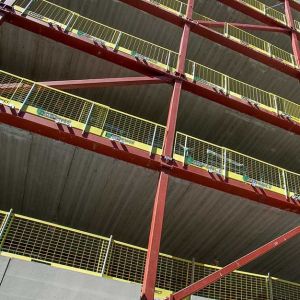 High-Tensile Edge Protection Barrier Reinforced Framework Handles Extreme