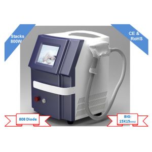 Portable 808nm Diode Laser Hair Removal Machine CE Pulse Duration