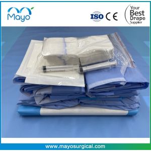 Cheap Abdominal Operation Use Disposable Laparoscopy Pelviscopy Drape Pack With Sterile for sale