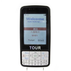 Handheld Audio Tour Guide Device , Digital Audio Guides For Museums
