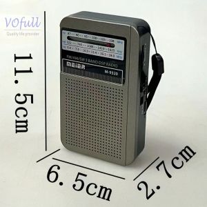 Rechargeable Battery Pack FM Radio The Perfect Addition to Your Coffee/Wooden